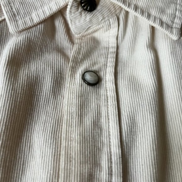 Taylor Stitch "Western Shirt" - Natural Pincord Corduroy - Mens Size XL/44 - Picture 4 of 9